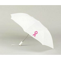 Auto Open Folding Poly Nylon Umbrella (42" Arc)